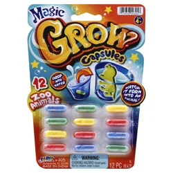 Magic Grow Age 4+ Dino Creatures Capsules 12 ea