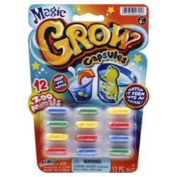 Magic Grow Age 4+ Dino Creatures Capsules 12 ea