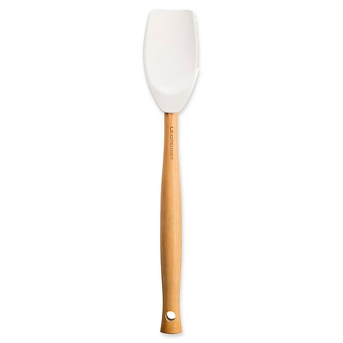 slide 1 of 1, Le Creuset Craft Series Spatula Spoon - White, 1 ct