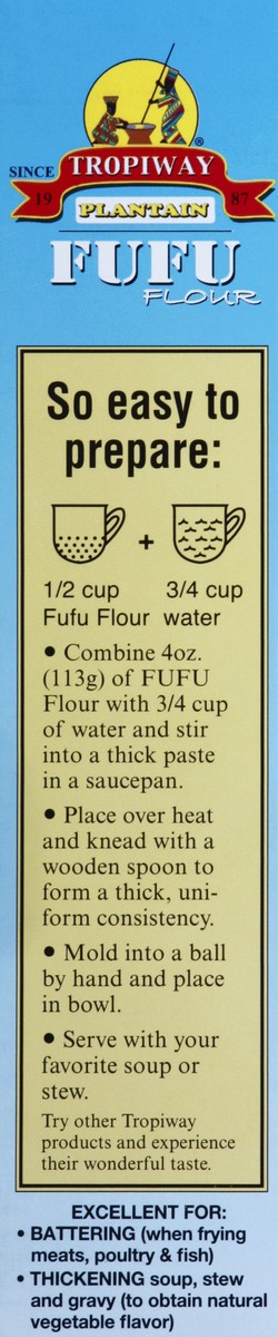 slide 2 of 6, Tropiway Flour 24 oz, 24 oz