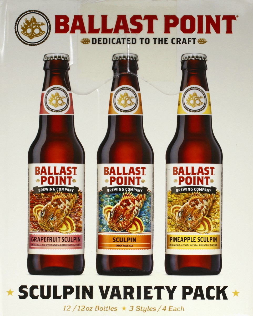 slide 6 of 8, Ballast Point Beer 12 ea, 12 ct