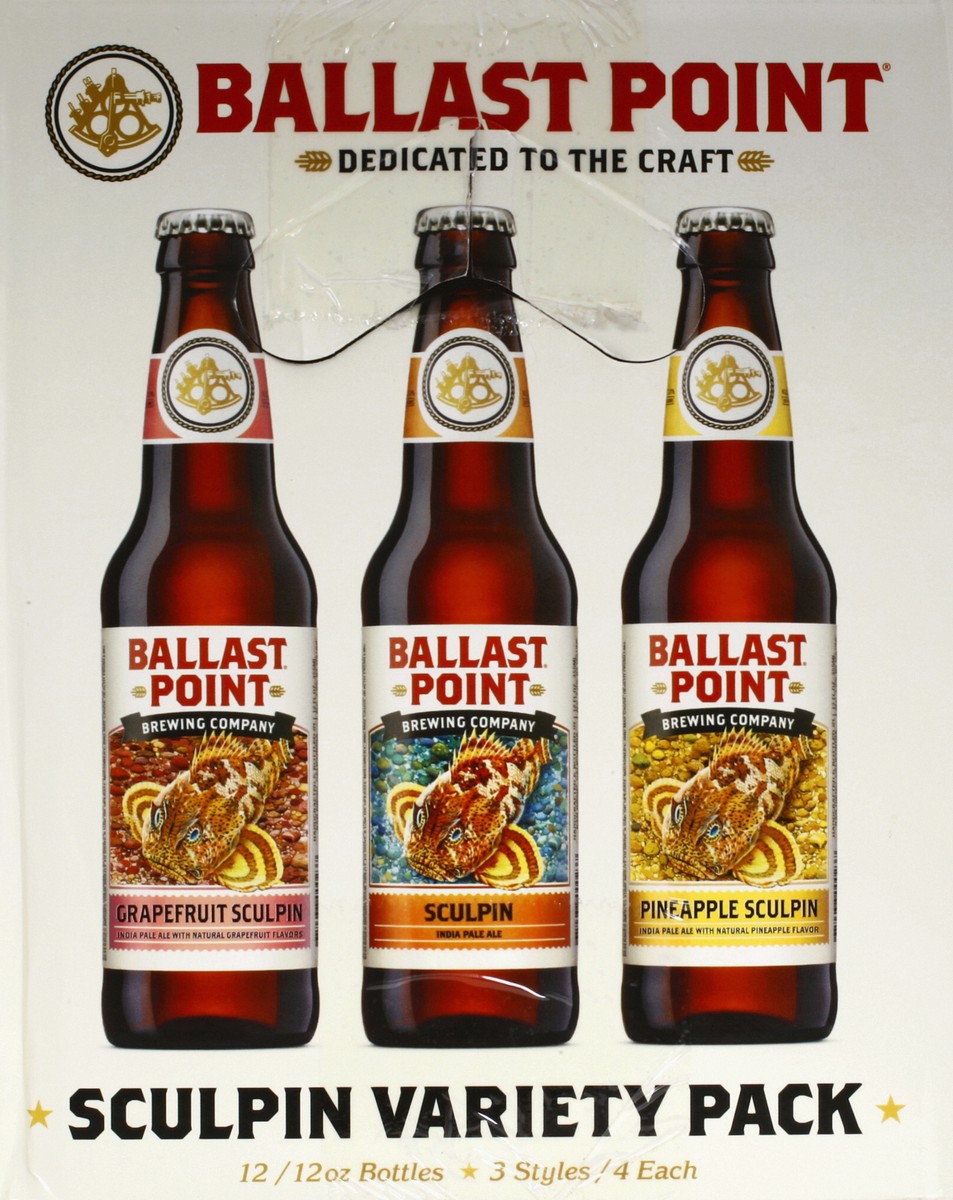 slide 3 of 6, Ballast Point Beer 12 ea, 12 ct