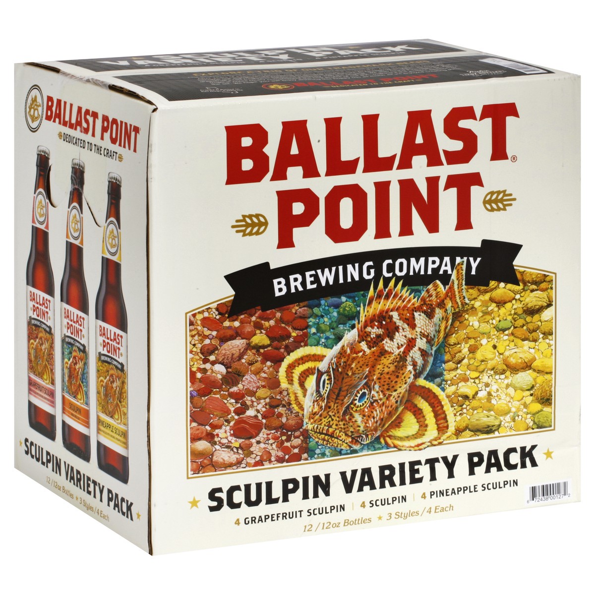 slide 3 of 8, Ballast Point Beer 12 ea, 12 ct