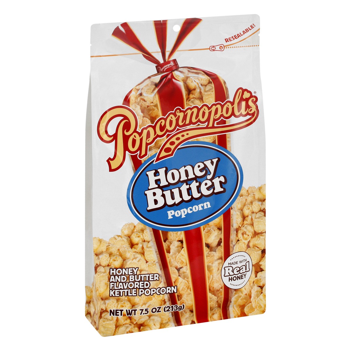 slide 6 of 13, Popcornopolis Honey Butter Popcorn 7.5 oz, 7.5 oz