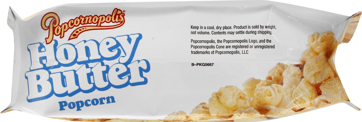 slide 4 of 13, Popcornopolis Honey Butter Popcorn 7.5 oz, 7.5 oz