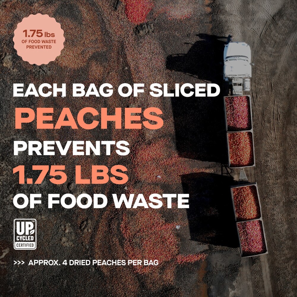 slide 3 of 5, Hello Im Ugly Sliced Peaches Dried Fruit, 3 oz