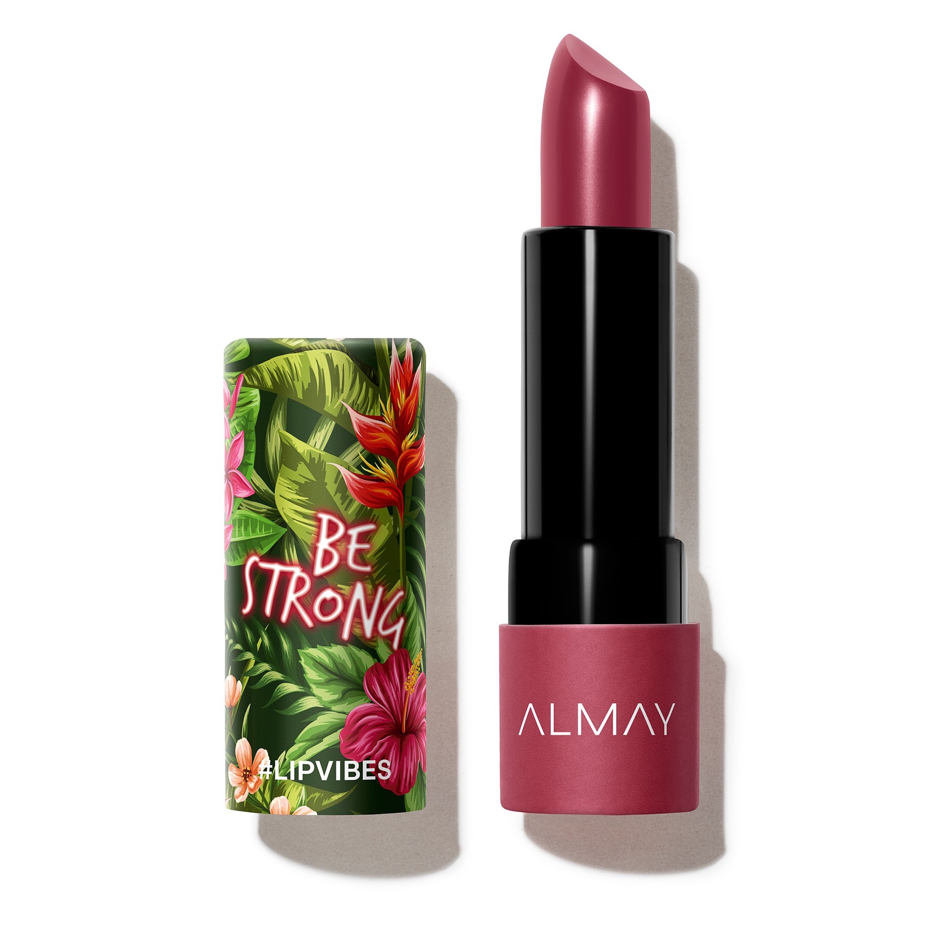 slide 1 of 2, Almay Lip Vibes Lipstick - Be Strong, 0.14 oz