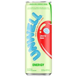 Unwell Sparkling Energy Drink - Cherry Lime