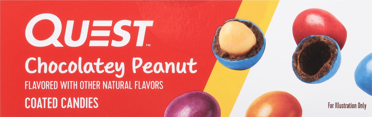 slide 3 of 12, Quest Chocolatey Peanut Coated Candies 4 - 1.73 oz Packs, 4 ct
