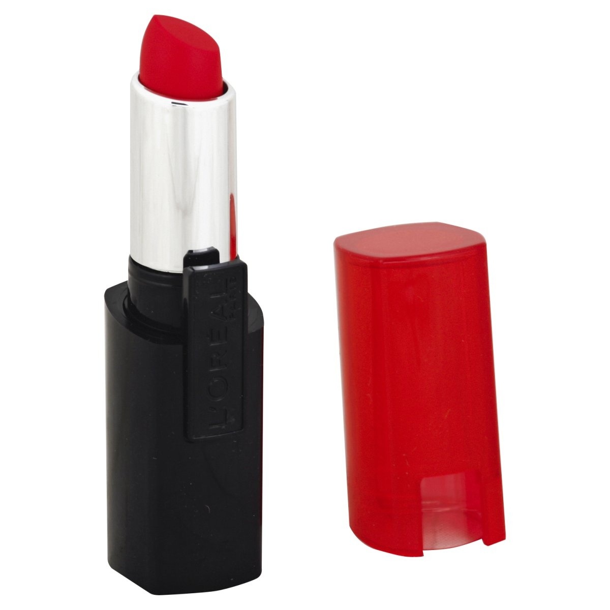 slide 1 of 1, L'Oréal Lipstick, Red Fatale 343, 0.09 oz