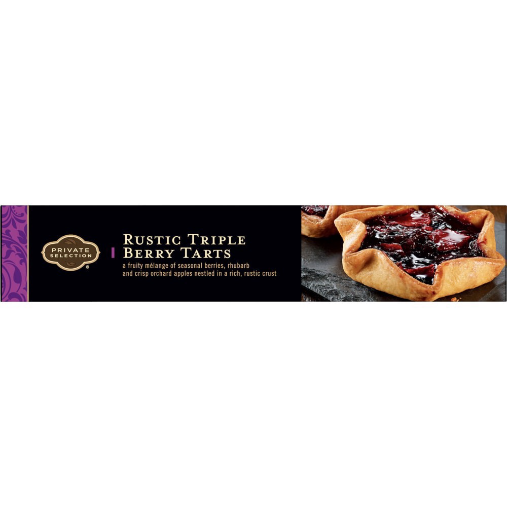 slide 6 of 6, Private Selection Rustic Triple Berry Tarts, 2 ct; 4.59 oz