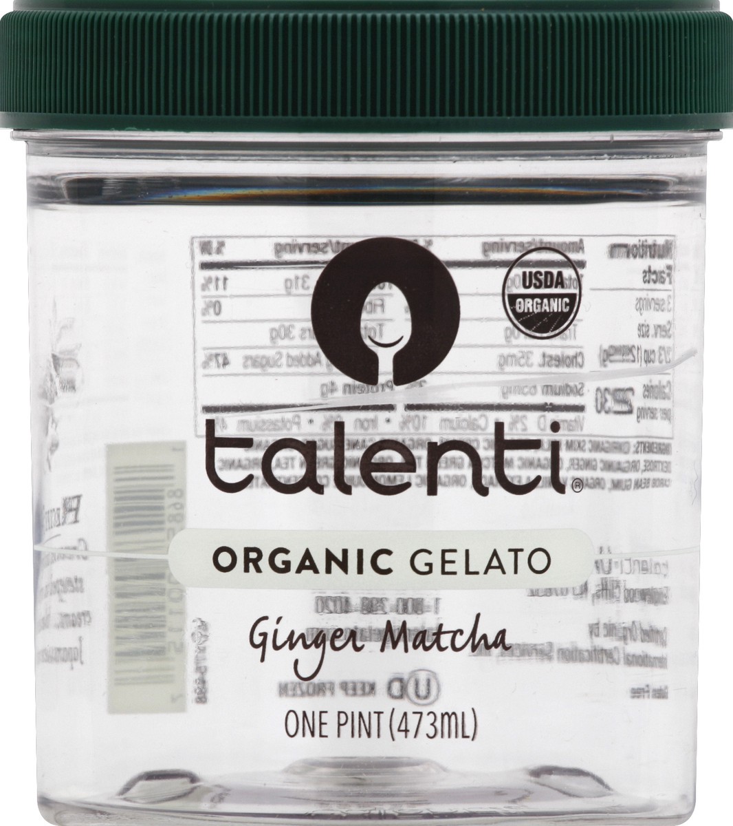 slide 2 of 2, Talenti Organic Gelato Ginger Matcha, 1 pint, 1 pint