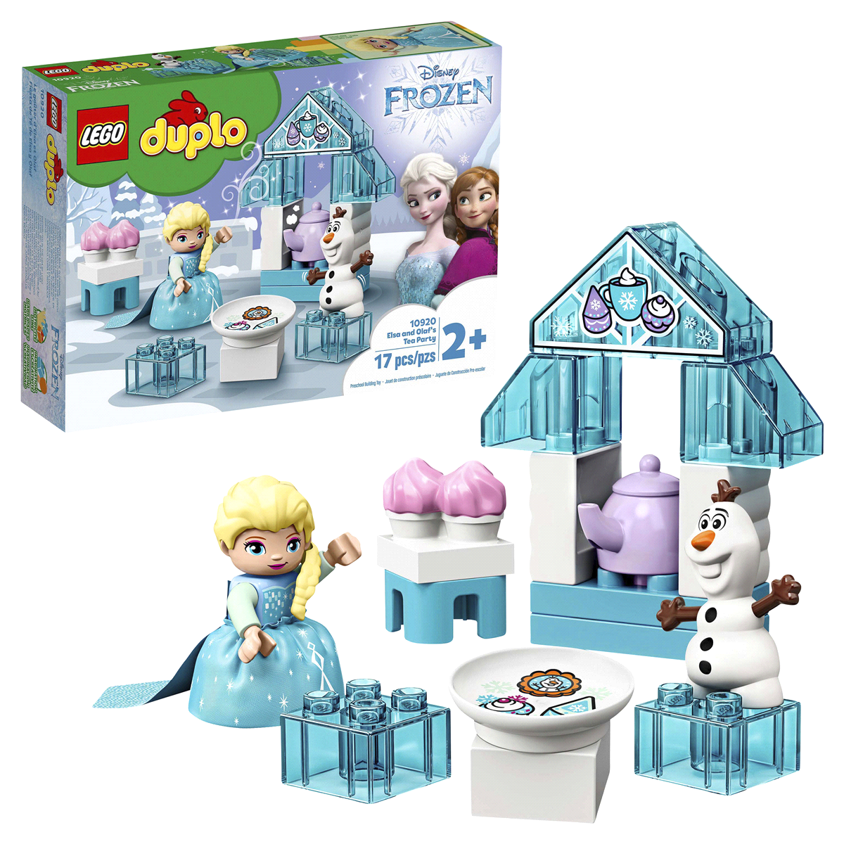 slide 1 of 1, LEGO DUPLO Disney Frozen Toy Featuring Elsa and Olaf's Tea Party 10920, 1 ct