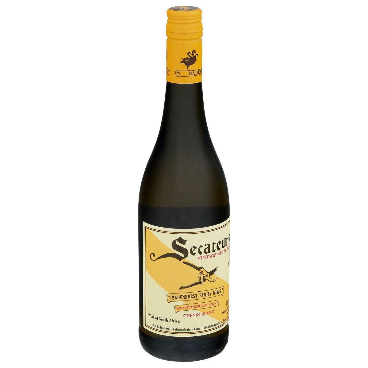 slide 3 of 12, Badenhorst Family Wines Secateurs Chenin Blanc Wine 750 ml, 750 ml