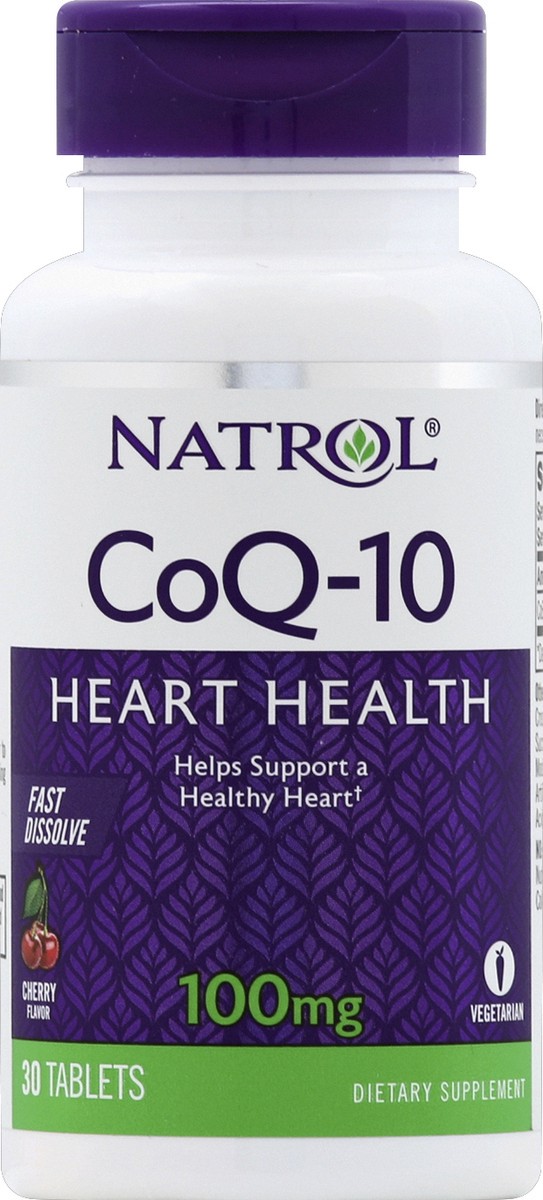 slide 1 of 3, Natrol CoQ-10 30 ea, 30 ct; 100 mg