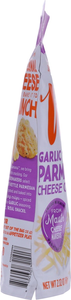 slide 7 of 9, Whisps Garlic Parmesan Cheese Crisps 2.12 oz, 2.12 oz