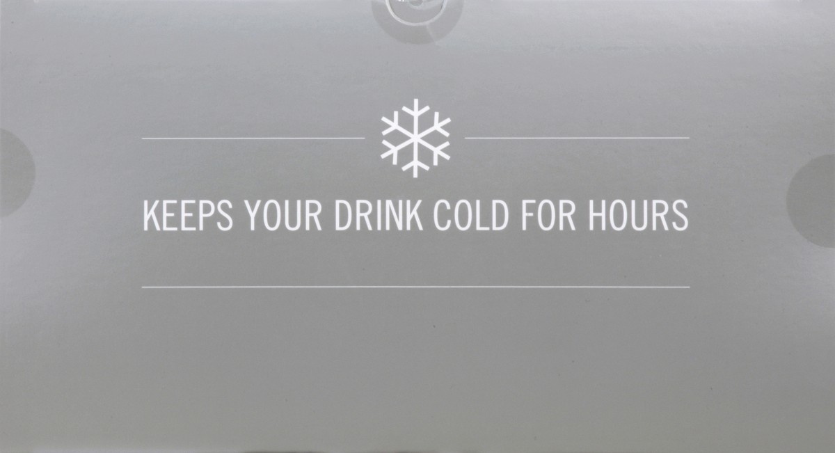 slide 4 of 4, Host Freeze Stemless Margarita Glass Insulated Gel Chiller, Plastic Double Wall Frozen Cocktail Cup, Set of 2 Cups, 12 oz, Grey, 2 ct; 24 oz