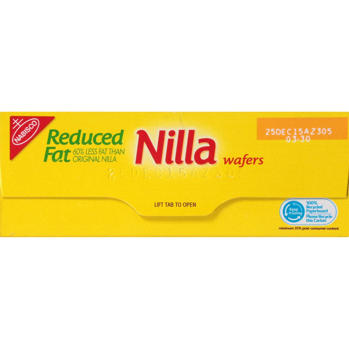 slide 14 of 14, Nilla Wafers Reduced Fat Vanilla Wafer Cookies, 11 oz, 11 oz