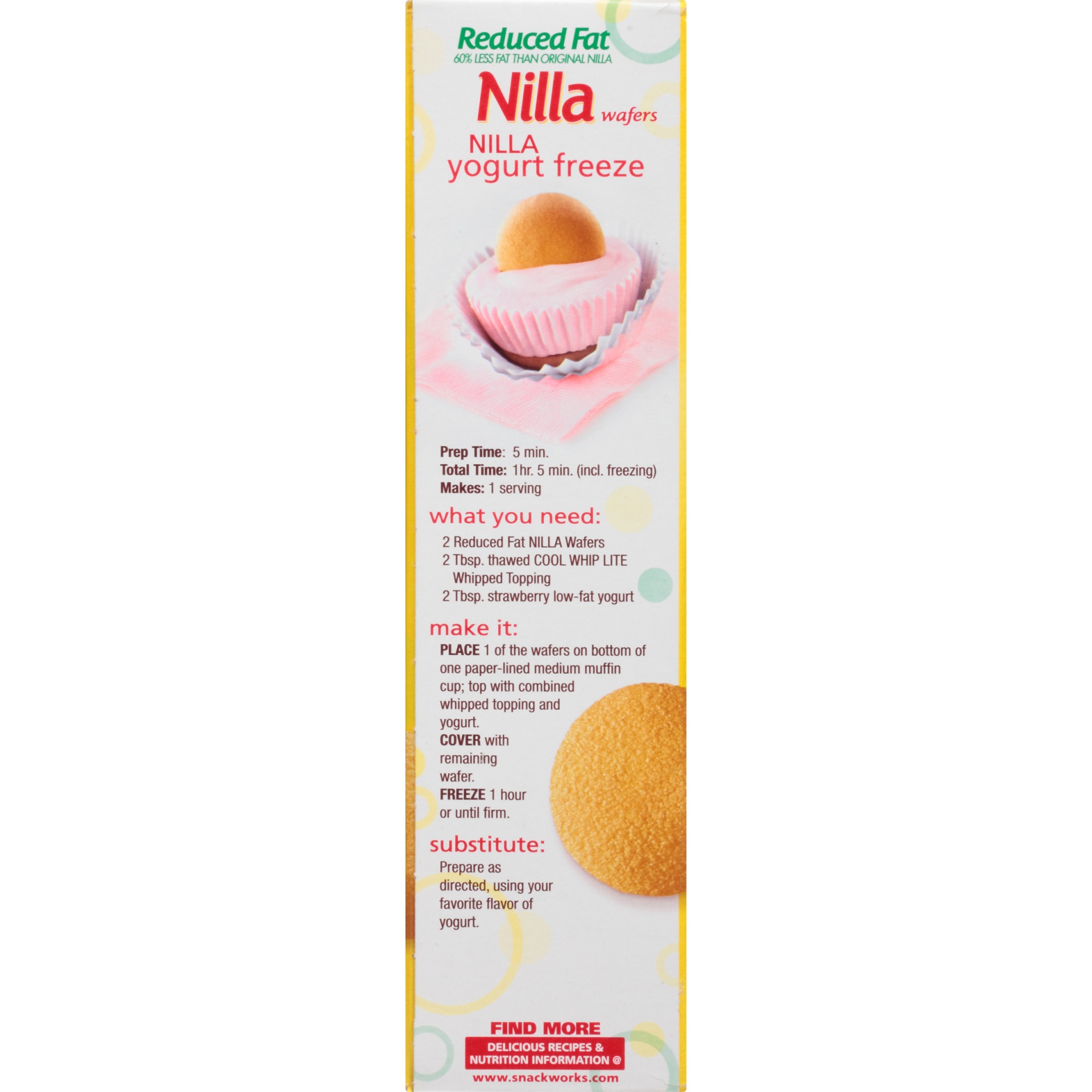 slide 4 of 8, Nilla Wafers Reduced Fat Cookies, 11 oz