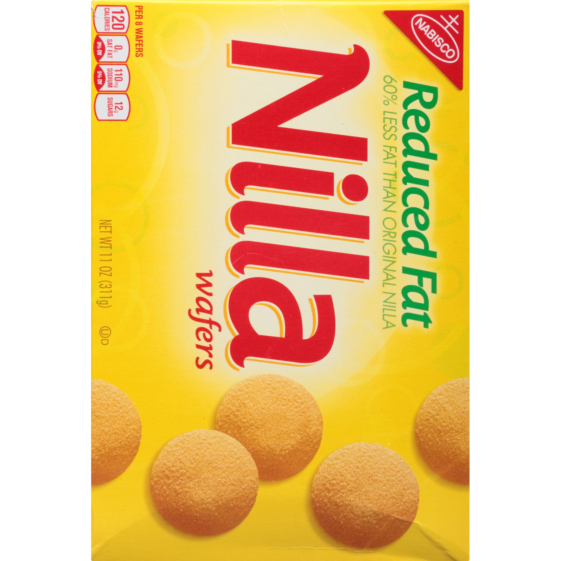 slide 6 of 8, Nilla Wafers Reduced Fat Cookies, 11 oz