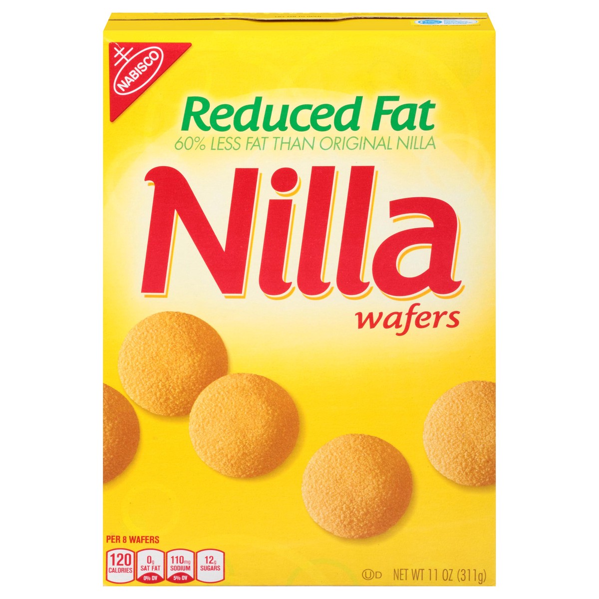 slide 6 of 14, Nilla Wafers Reduced Fat Vanilla Wafer Cookies, 11 oz, 11 oz