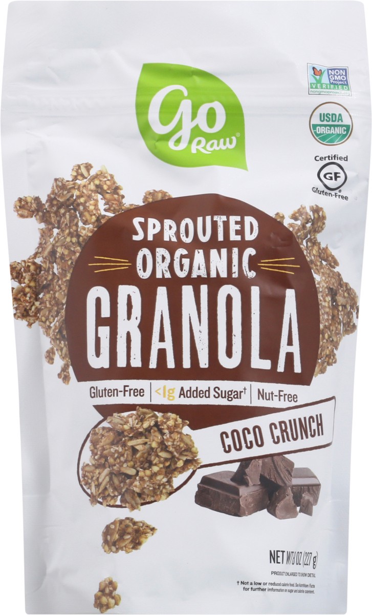 slide 11 of 14, Go Raw Sprouted Coco Crunch, 8 oz