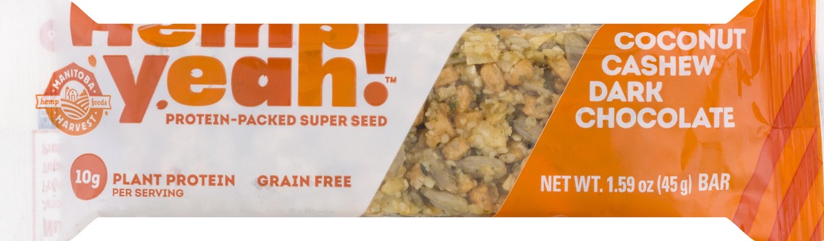 slide 8 of 9, Manitoba Harvest Hemp Yeah Protein Bar 1.59 oz, 1.59 oz