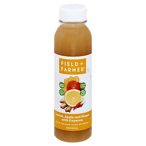 slide 1 of 1, Field & Farmer Ginger Lemon Cayenne Cleanse Juice - 12 fl oz, 12 fl oz