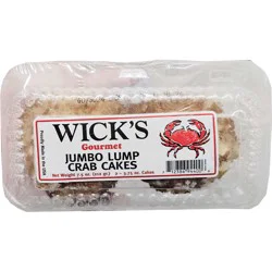 Wicks Jumbo Lump Crab Cakes