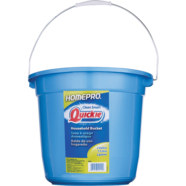 Plastic Gallon Bucket Translucent 1ct