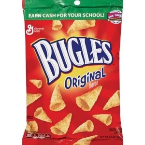slide 1 of 1, Bugles Original Flavor Crispy Corn Snacks, 3.7 oz