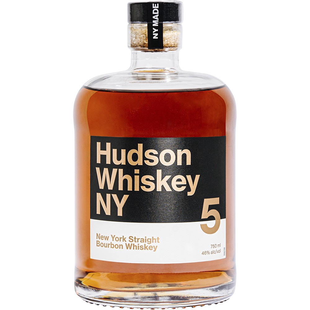 slide 1 of 1, Hudson Ny 5 Years Straight Bourbon, 750 ml