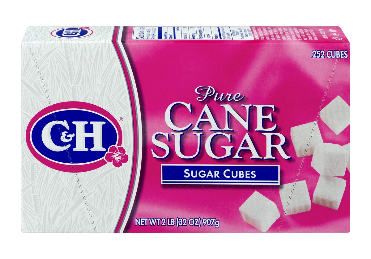 slide 1 of 8, C&H Pure Cane Sugar Cubes, 2 lb