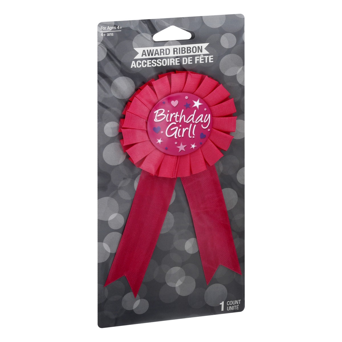 slide 2 of 9, Creative Converting Birthday Girl Award Ribbon 1 ea, 1 ct