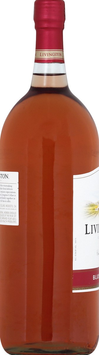 slide 3 of 7, Livingston Blush Chablis 1.5 lt, 1.50 liter