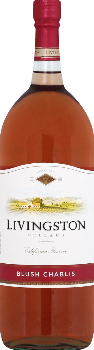 slide 1 of 7, Livingston Blush Chablis 1.5 lt, 1.50 liter