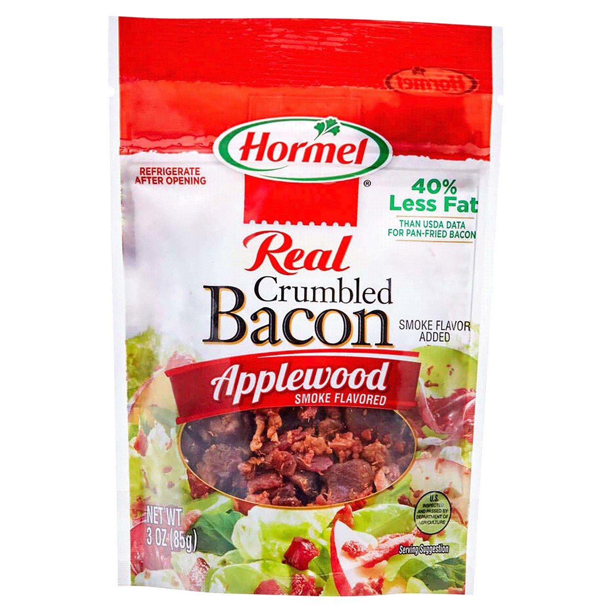 slide 1 of 1, Hormel Real Crumbled Applewood Smoke Flavored Bacon - 3 oz, 3 oz