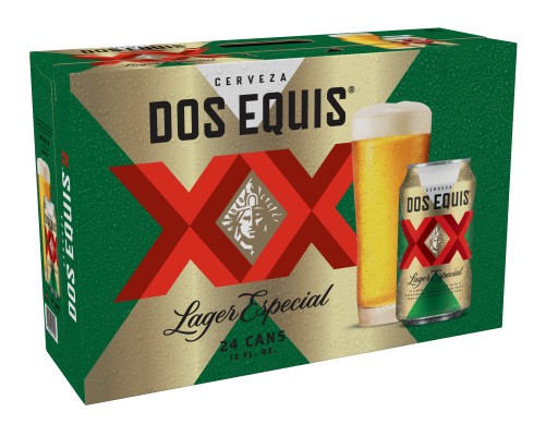 slide 3 of 4, Dos Equis Mexican Lager Beer, 24 Pack, 12 fl oz Cans, 24 ct