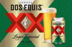 Dos Equis Mexican Lager Beer, 24 Pack, 12 fl oz Cans