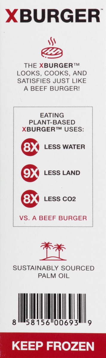 slide 7 of 9, Worthington Plant Powered XBurger Patties 2 ea, 2 ct; 9 oz