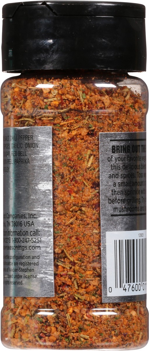 slide 9 of 9, Weber Veggie Grill Seasoning 2.25 oz, 2.25 oz