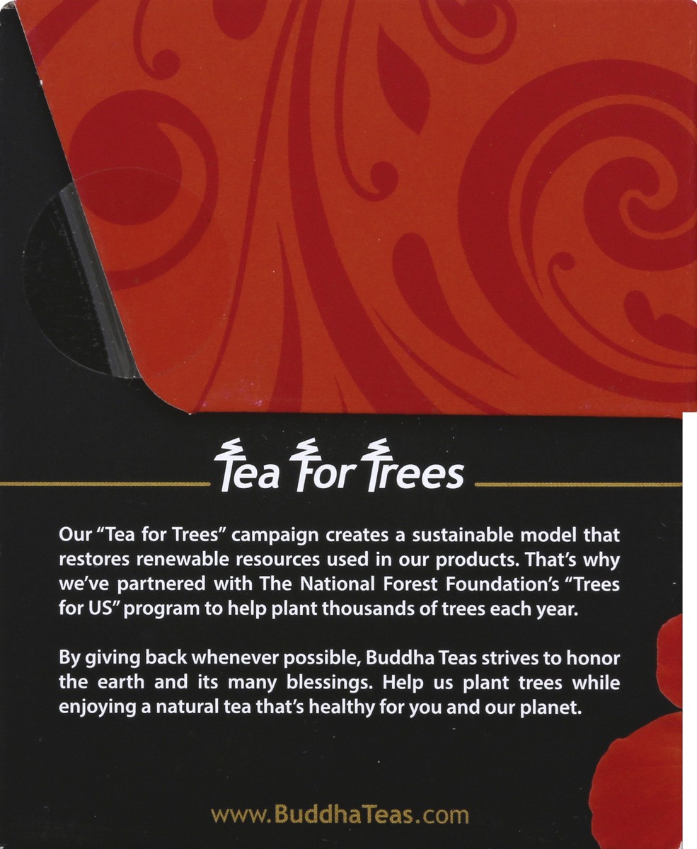 slide 3 of 6, Buddha Bread Tea Hibiscus Tea- 18 ct, 0.83 oz