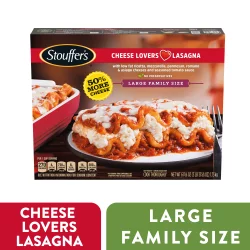 Stouffer's Large Family Size Five Cheese Lasagna