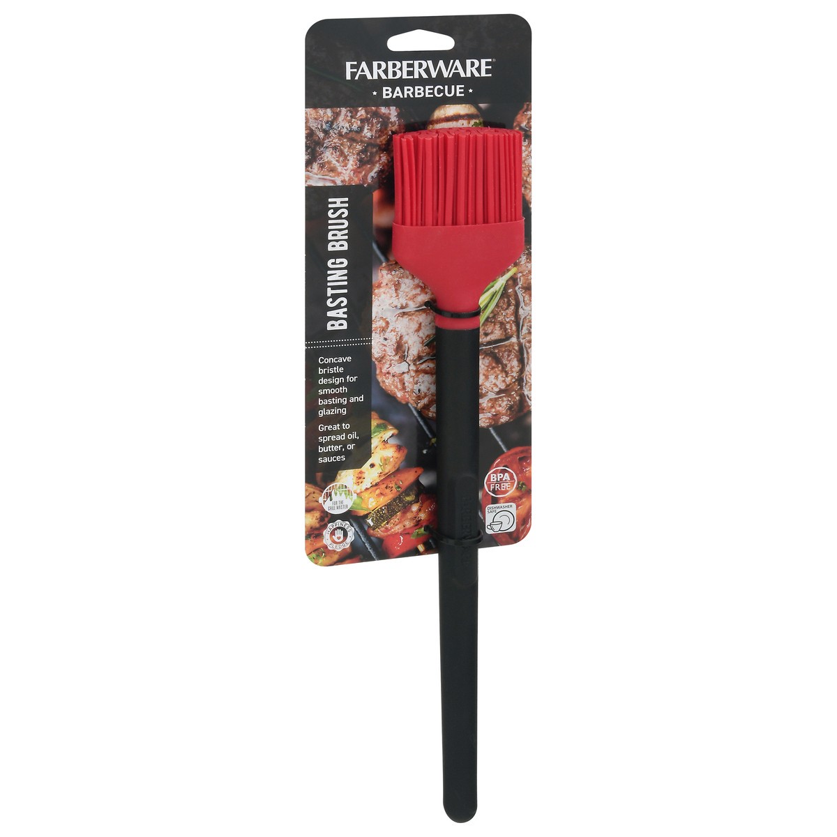 slide 8 of 9, Farberware Barbecue Basting Brush 1 ea, 1 ct