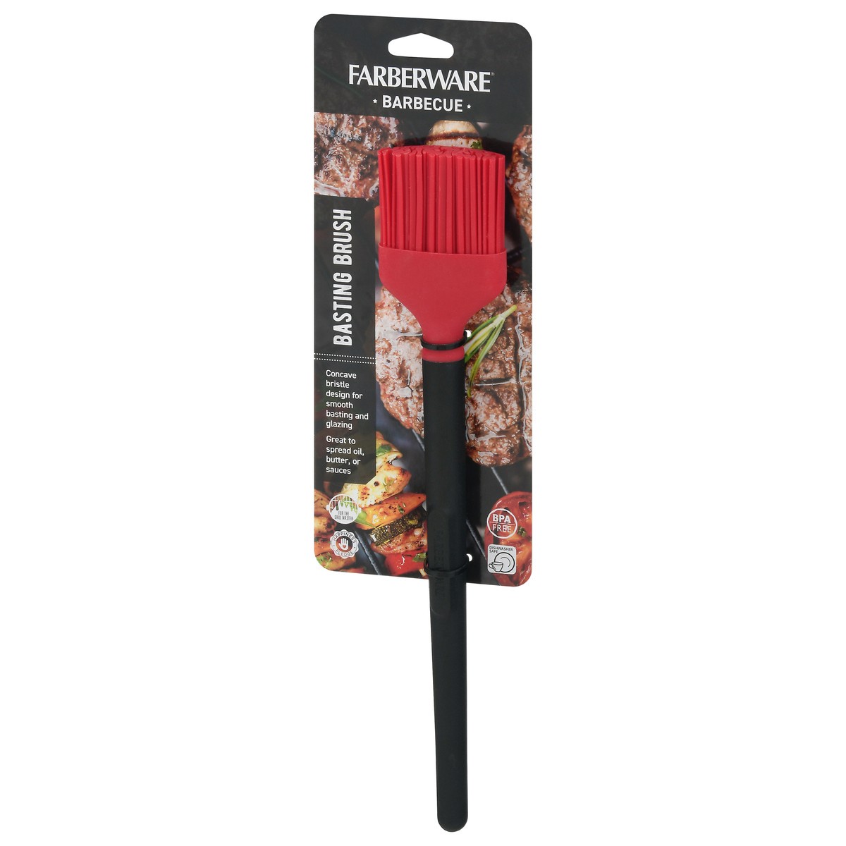 slide 9 of 9, Farberware Barbecue Basting Brush 1 ea, 1 ct