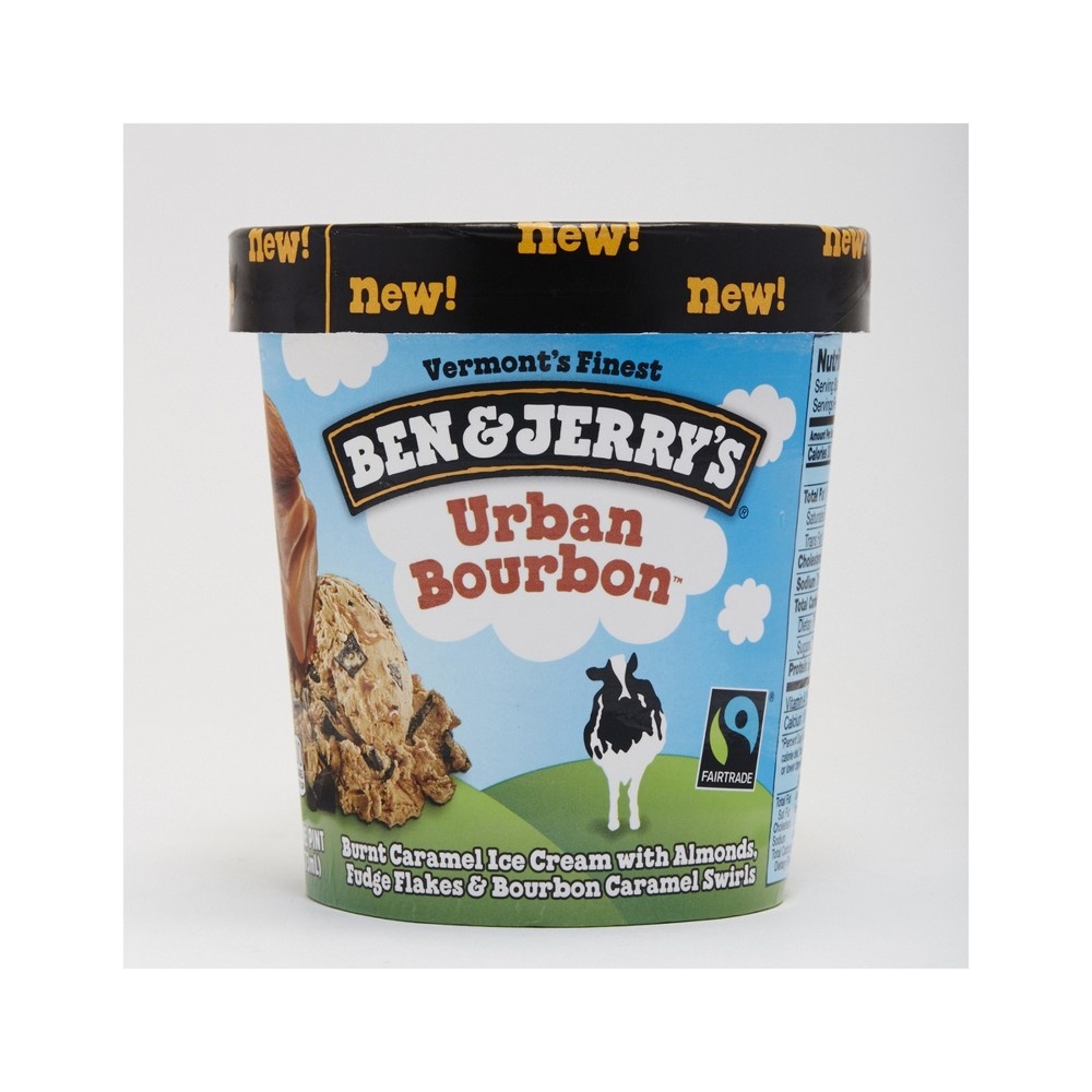 slide 3 of 5, Ben & Jerry's Urban Bourbon Ice Cream, 16 fl oz