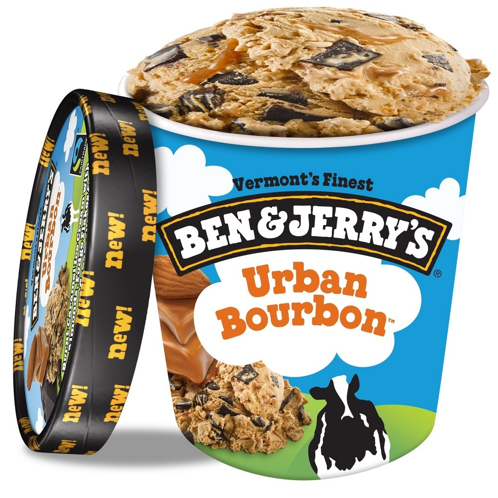 slide 4 of 5, Ben & Jerry's Urban Bourbon Ice Cream, 16 fl oz