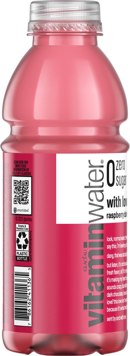 slide 4 of 7, vitaminwater Glaceau VWTR Zero Sugar With Love-KO Bottle- 20 fl oz, 20 fl oz