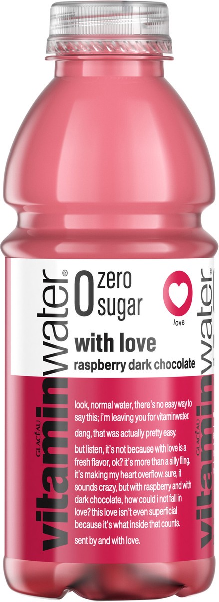 slide 3 of 7, vitaminwater Glaceau VWTR Zero Sugar With Love-KO Bottle- 20 fl oz, 20 fl oz