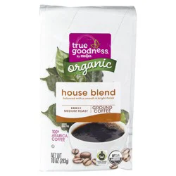True Goodness Organic House Blend Ground Coffee, 10 oz
